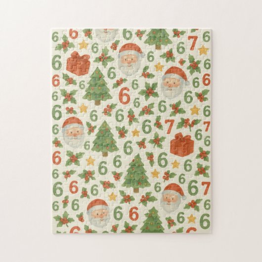 Kerstpuzzel Legpuzzel (Verticaal)