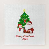 Kerstpuzzel Legpuzzel (Verticaal)