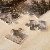 Kerstpuzzel van Kabouter langs Route 66 Legpuzzel (Zijkant)