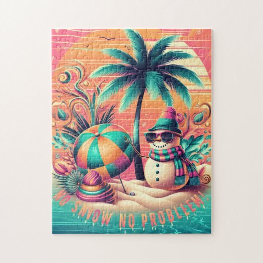 Kerstpuzzel van Sandman Legpuzzel (Verticaal)
