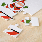 Kerstpuzzel voor sportfans legpuzzel (Zijkant)