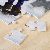 Kerstpuzzelcadeau Happy Gnomen Music Band Legpuzzel (Zijkant)