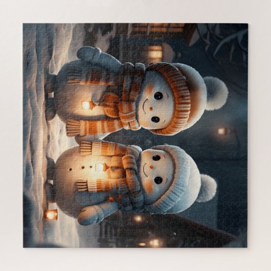 Kerstpuzzels voor kinderen legpuzzel (Horizontaal)