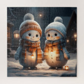 Kerstpuzzels voor kinderen legpuzzel (Verticaal)