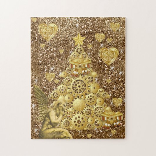 KerstPuzzle Golf Angel Legpuzzel (Verticaal)