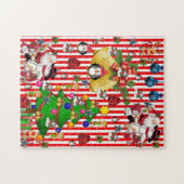 Kerstpuzzle Penguin Legpuzzel (Horizontaal)