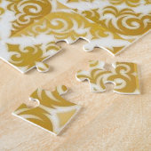 Kerstpuzzle Prettige feestdagen Angel Legpuzzel (Zijkant)