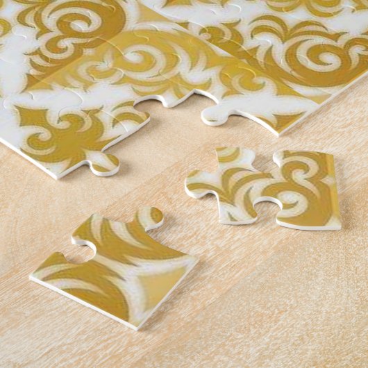 Kerstpuzzle Prettige feestdagen Angel Legpuzzel (Zijkant)