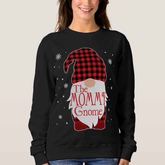 Kerstpyjama familie Gift mammome Buffalo P Trui (Voorkant)