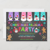 kerstpyjama's Feitelijke feestdag Kaart (Voorkant)