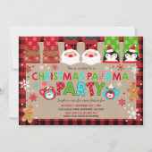 kerstpyjama's Feitelijke feestdag Kaart (Voorkant)