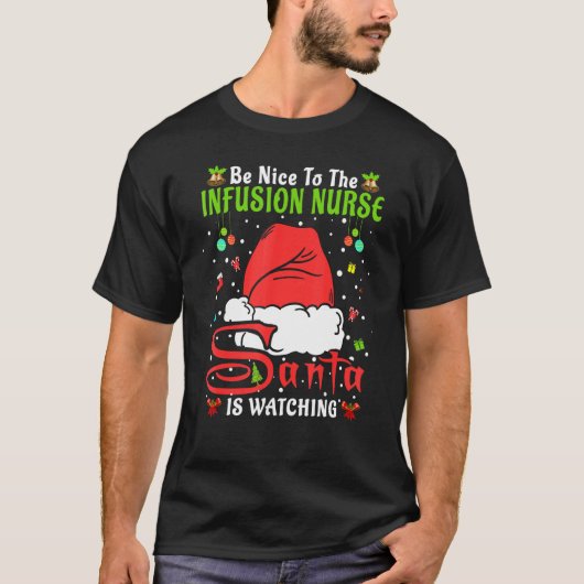 kerstpyjama's zijn mooi voor infusiegerelateerde z t-shirt (Voorkant)