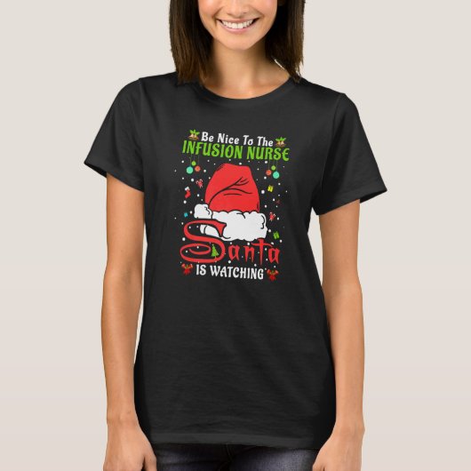 kerstpyjama's zijn mooi voor infusiegerelateerde z t-shirt (Voorkant)