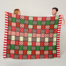 Kerstquilt Plaid