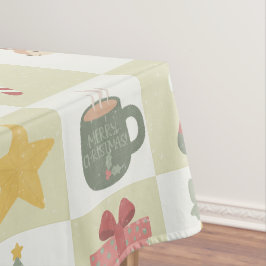 Kerstquiltepatroon Tafelkleed