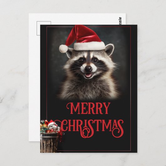 Kerstraap Briefkaart (Voorkant / Achterkant)