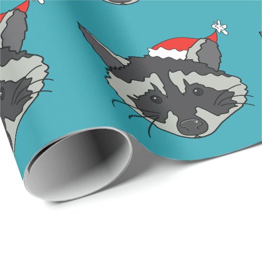 Kerstraap  cadeaupapier (Rol Hoek)