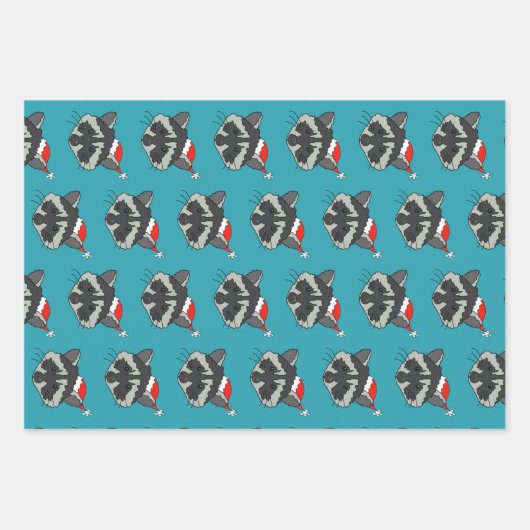 Kerstraap  inpakpapier vel (Voorkant)