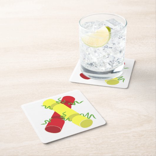 Kerstrackers Kartonnen Onderzetters (Insitu)