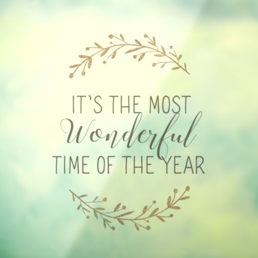 Kerstramen Raamsticker (Vel 3)