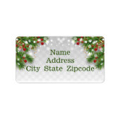 Kerstrand Etiket (Voorkant)