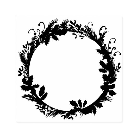 Kerstrand Lijst DIY Journalating scrapbooking Rubberstempel (Afrduk)