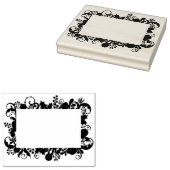 Kerstrand Lijst DIY Journalating scrapbooking Rubberstempel (Gestempeld)