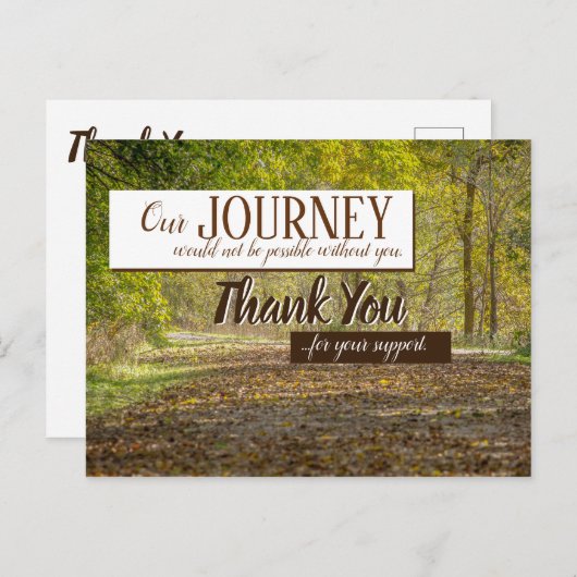 Kerstrapportkaart voor klantwaardering - Zakelijke Briefkaart (Voorkant / Achterkant)