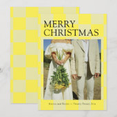 kerstrecensenten feestdagenkaart (Voorkant / Achterkant)