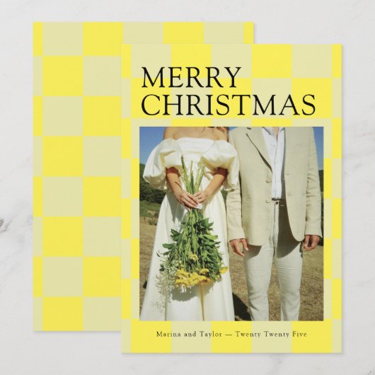 kerstrecensenten feestdagenkaart (Voorkant / Achterkant)