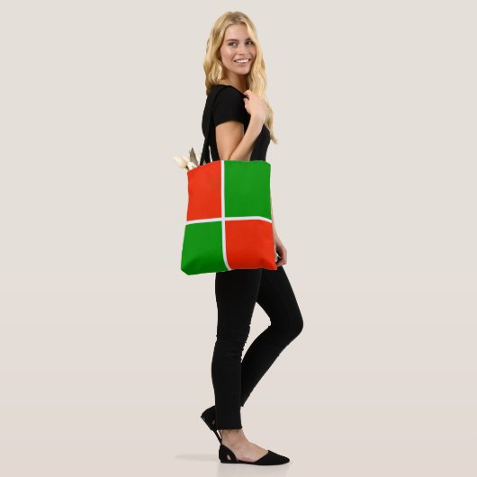 kerstrecensenten tote bag (Op model)