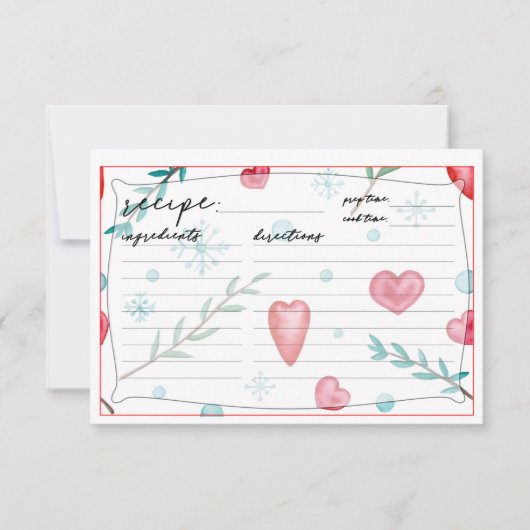 kerstrecept (Voorkant)