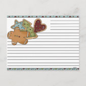 Kerstrecept Kaarten Feestdagenkaart (Achterkant)