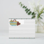 Kerstrecept Kaarten Feestdagenkaart (Staand voorkant)