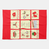 Kerstrecept Keukenhanddoek (Horizontaal)
