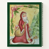 Kerstrecept kookboek notitieboek (Achterkant)