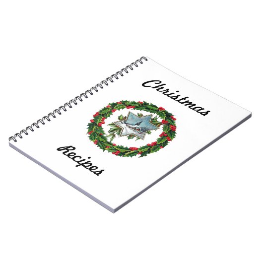 Kerstrecept Notitieboek (Linkerzijde)