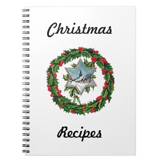 Kerstrecept Notitieboek (Voorkant)
