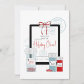 Kerstrecept voor Dosis van Cheer Feestdagenkaart (Voorkant)