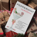kerstrecept voor Martini Cocktail Recipe Briefkaart<br><div class="desc">Dit ontwerp kan op het gebied worden gepersonaliseerd dat door de foto en/of tekst te veranderen wordt verstrekt. Of het kan worden aangepast door te klikken deze Sjabloon personaliseert en dan de klik te kiezen om verdere optie aan te passen en de kleur van de achtergrond te schrappen of te...</div>