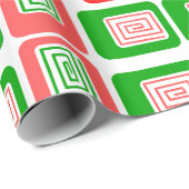 Kerstrechthoeken Cadeaupapier (Rol Hoek)
