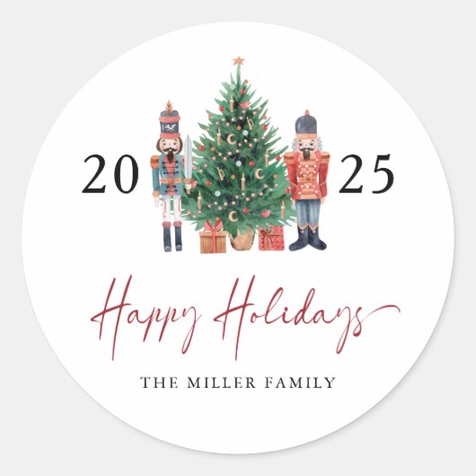 kerstrecker Sticker (Voorkant)