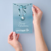 kerstreclamebrochure flyer (Hand)