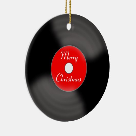 Kerstrecord Ornament (Rechts)