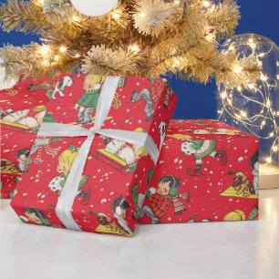 kerstrecorder cadeaupapier