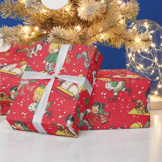  kerstrecorder cadeaupapier (Feestdagen)