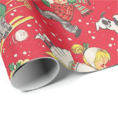  kerstrecorder cadeaupapier (Rol Hoek)