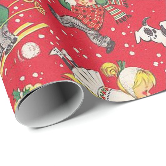  kerstrecorder cadeaupapier (Rol Hoek)