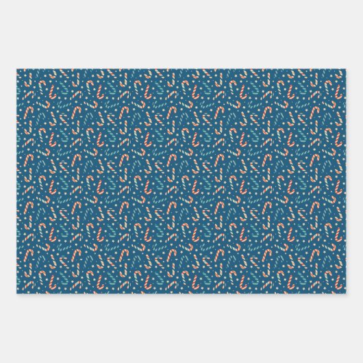 kerstrecorder inpakpapier vel (Voorkant)