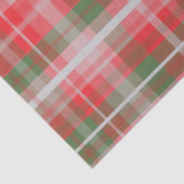  kerstrecorder landspelpatroon tissuepapier (Detail)